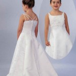 little girls white wedding dresses