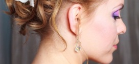 Flower wedding hairstyles ideas
