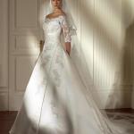 Wedding gowns with sleeves pictures