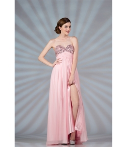 baby pink prom dress pictures