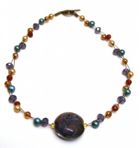 beaded necklace design pictures