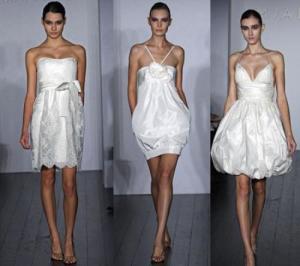 little white dress wedding