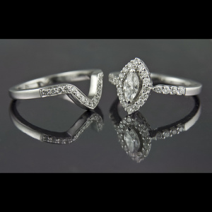 marquise engagement ring design