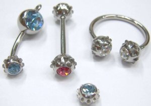 nipple piercing jewelry types
