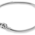 pandora bracelet silver clasp simplicity