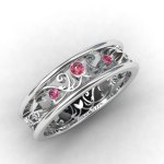 pink diamond rings uk