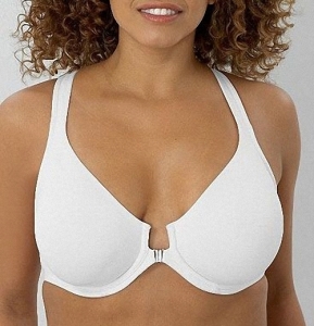 plus size sports bra front closure