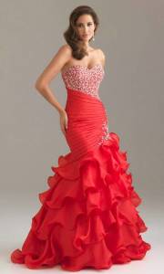 red prom dresses 2013