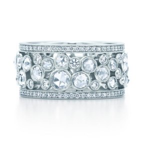 unique diamond wedding bands images