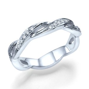 unique diamond wedding bands trends