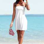 white beach dresses 2012
