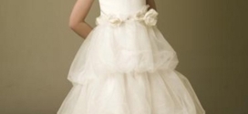 white flower girl dresses uk