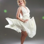white halter dress marilyn
