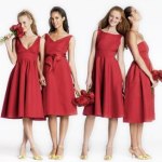 affordable bridesmaid dresses by color