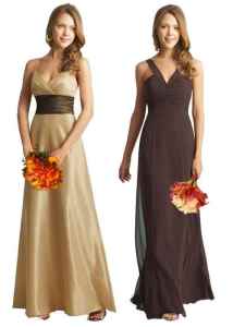 brown bridesmaid dresses uk