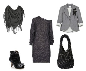 how to wear a sweater dress