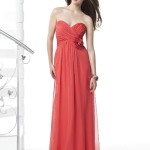 long bridesmaid dresses chiffon