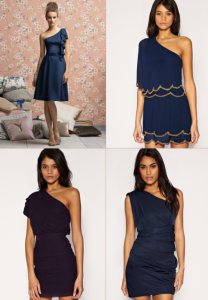 navy blue bridesmaid dresses with sleeves