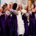 purple bridesmaid dresses 2013