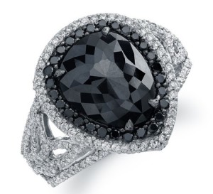 black diamond engagement rings meaning