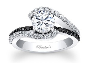 black diamond engagement rings uk