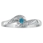blue diamond promise rings 2013