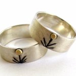 him and her wedding bands set