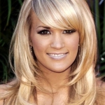 long haircuts with bangs and layers