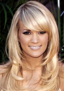 long haircuts with bangs and layers