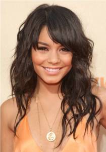 long haircuts with bangs for curly hair