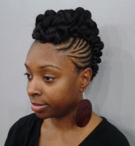 mohawk hairstyles for black women with short hair