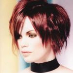 short layered haircuts with bangs