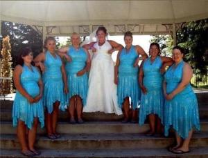 ugly bridesmaid dresses photos