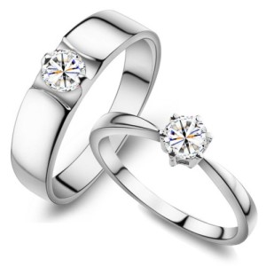 unique couples promise rings