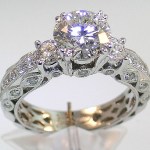vintage wedding rings 1920