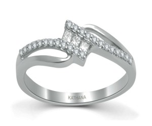 women platinum engagement rings