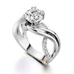 Unique diamond Engagement Ring Settings