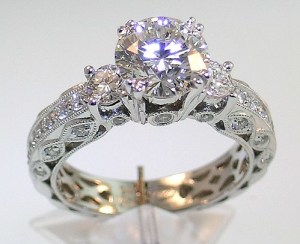 antique style engagement rings