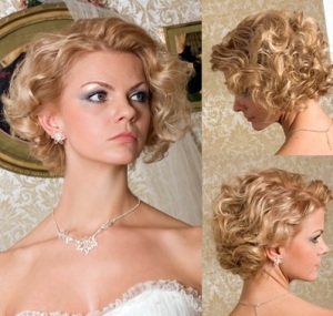 bridal hairstyles for short hair images