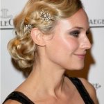 bridal hairstyles low side bun style