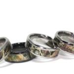 camo wedding ring sets