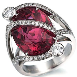 colored engagement rings meaning