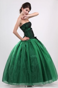 green corset wedding dresses picture