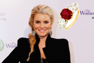 jessica simpson engagement ring from nick lachey