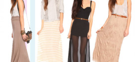 Maxi Skirts for Women with Shorter Body