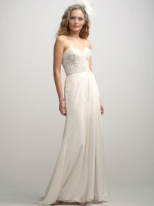 outdoor country wedding dresses style