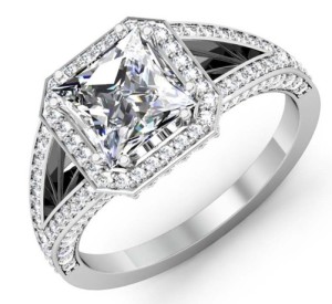 vintage looking engagement rings