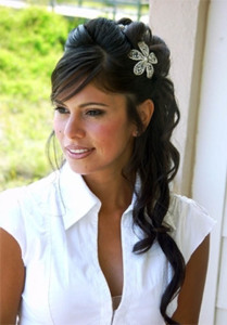 wedding hairstyles black women long hair