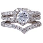 wedding ring sets for women platinum