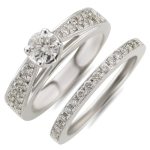 wedding rings sets his and hers